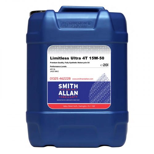 Smith & Allan Limitless Ultra 4T 15W-50 - Fully Synthetic