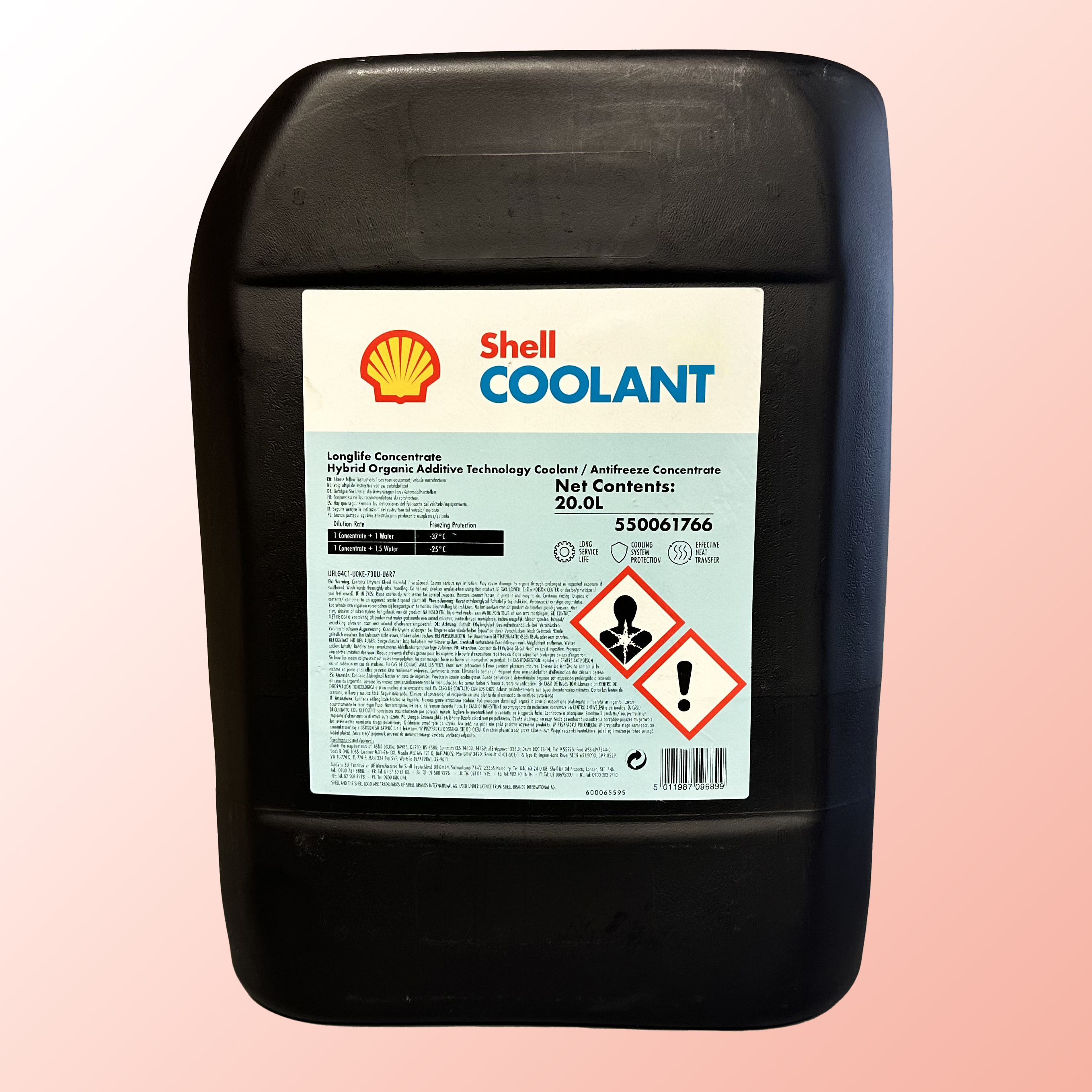 Shell Coolant Longlife Concentrate 20 Litre
